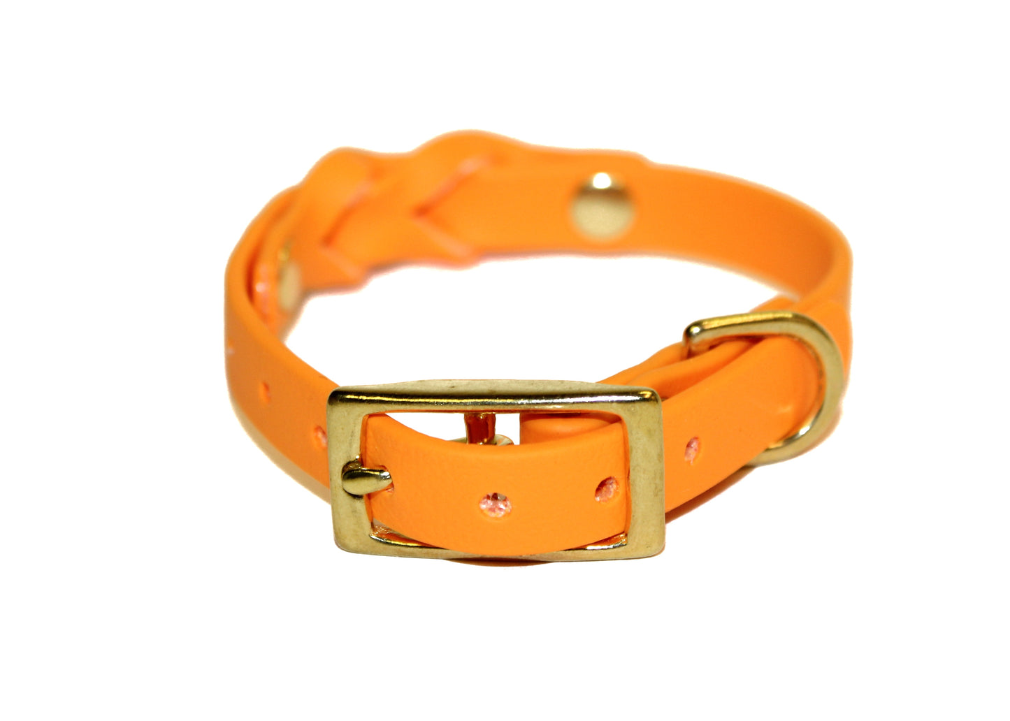 SALE • 8"-11" • Creamsicle • Solid Brass • 1/2" Wide