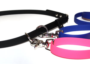Double Hands-Free 360° Leashes & Waist Belt • 3/4"