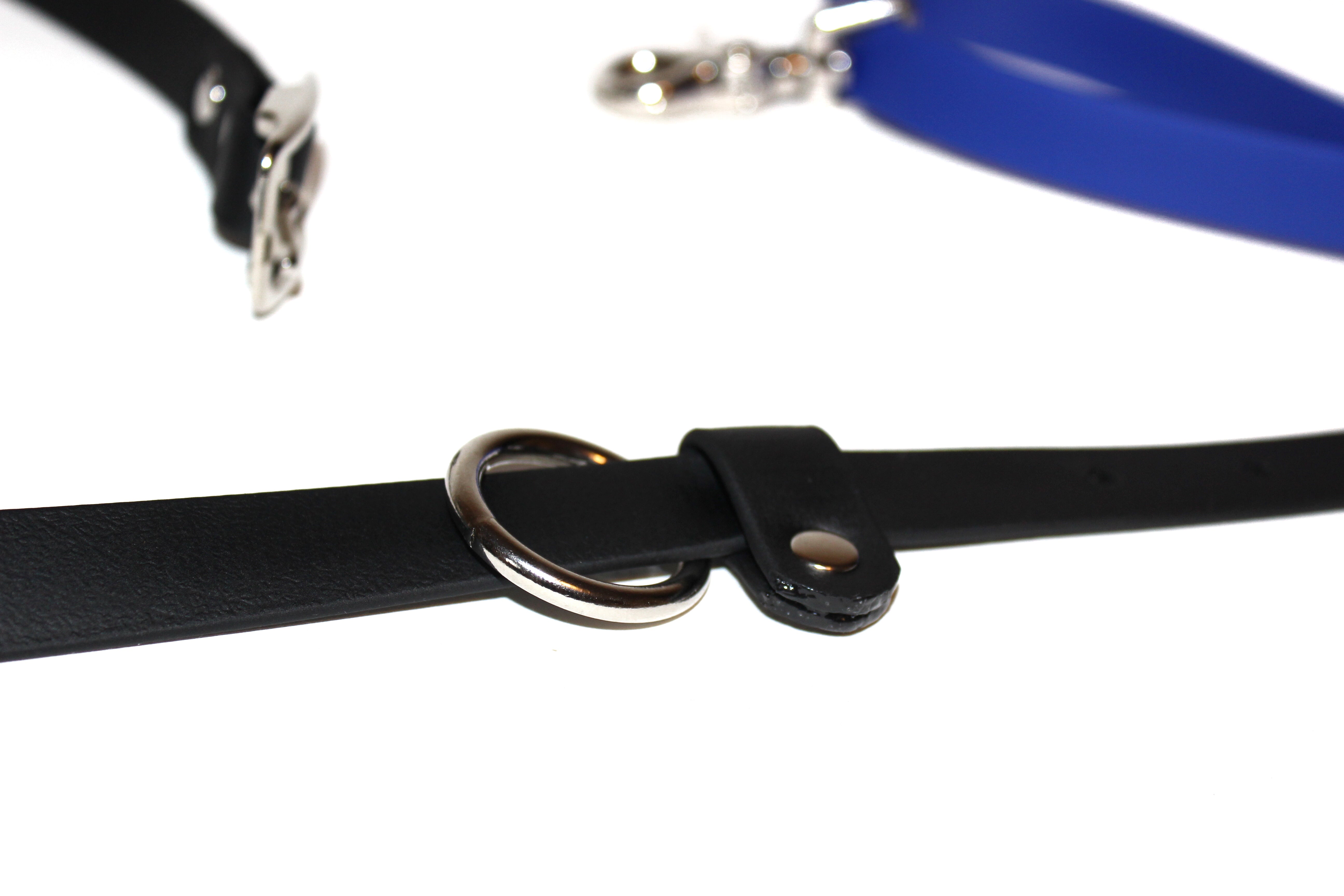 Double Hands-Free 360° Leashes & Waist Belt • 3/4"