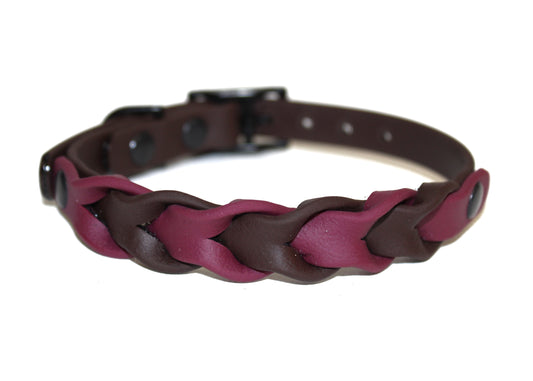 SALE • 10"-13" • Espresso & Sangria • Black Plated • 1/2" Wide